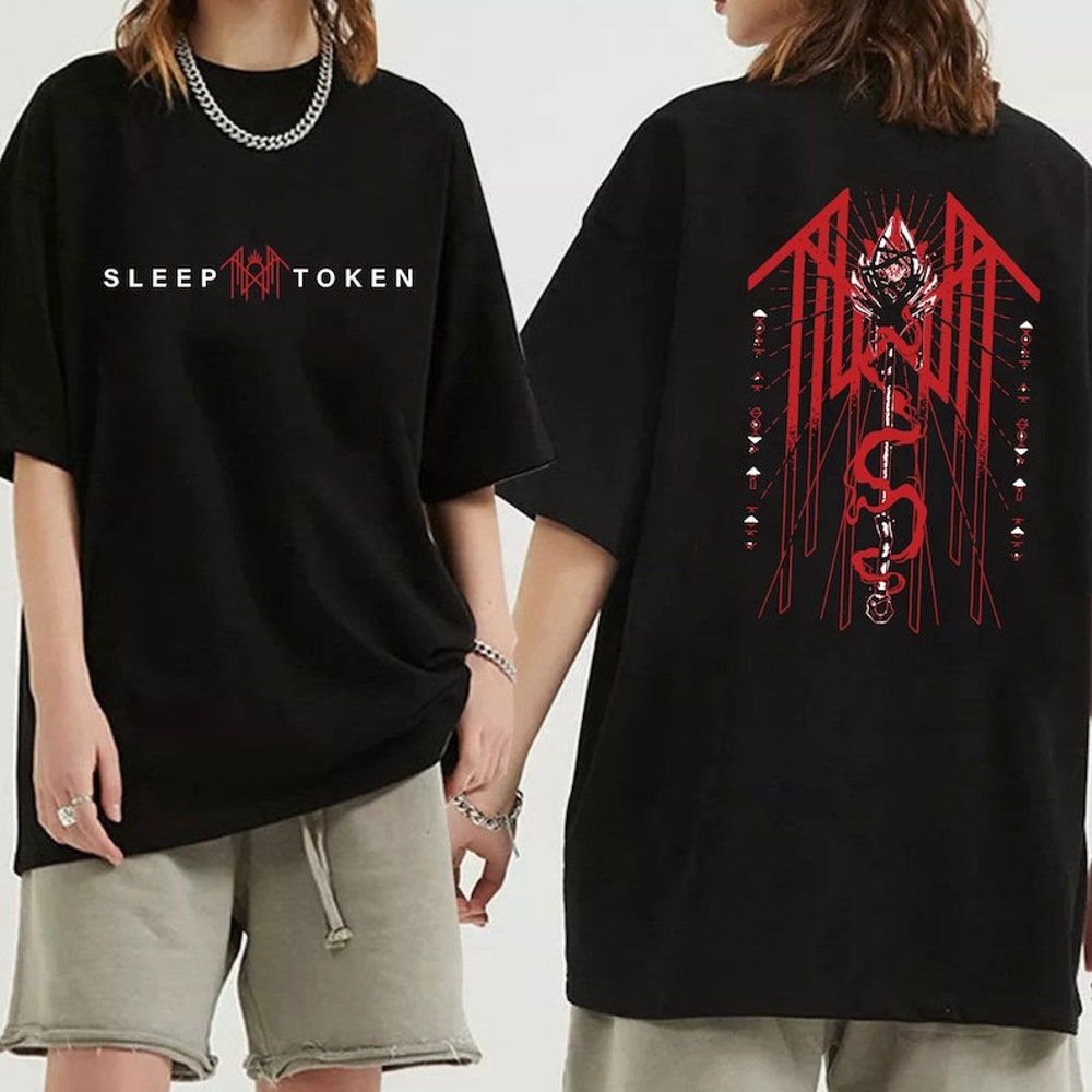 Sleep Token Reaper Angel Comfort Color 2 Sides T-shirt