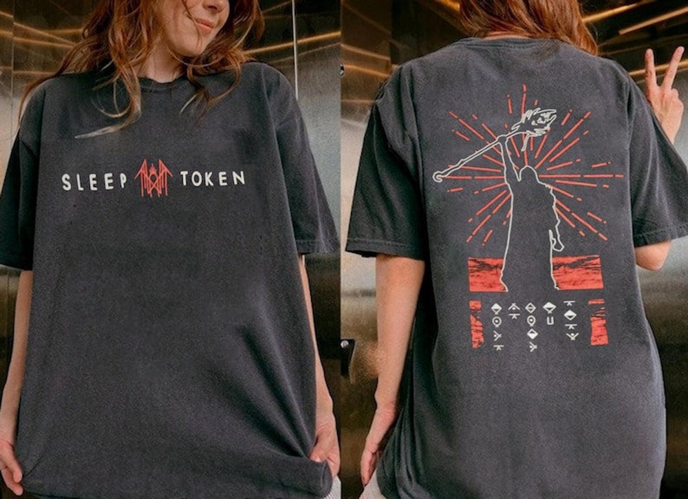 Sleep Token Reaper Angel Comfort Color 2 Sides T-Shirt